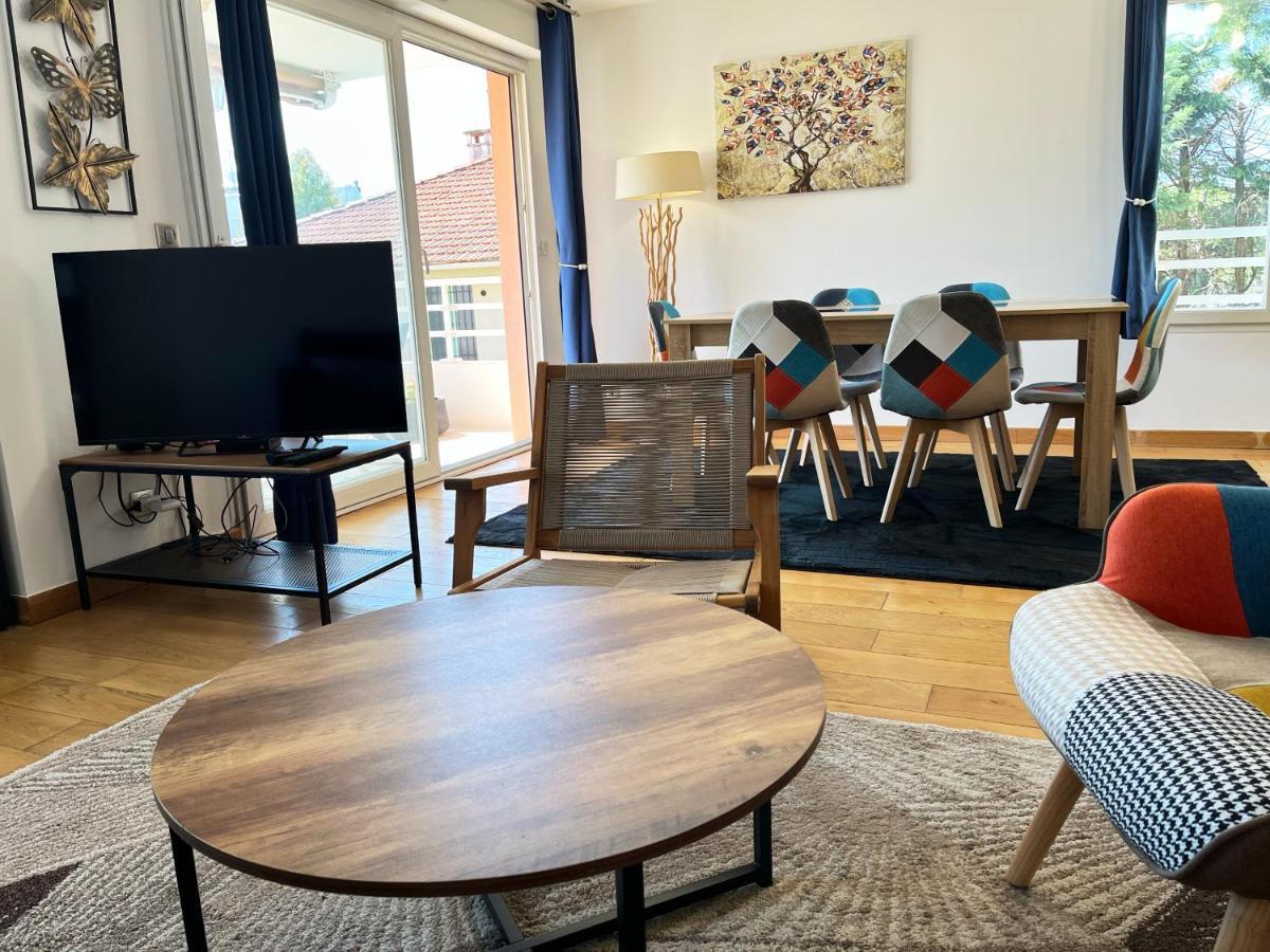 Appartement 84M² Avec 2 Parkings Privatifs Вильнёв-Лубе Экстерьер фото